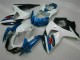 Carénage ABS Suzuki GSXR 1000 K9 2009-2016 - Bleu Blanc