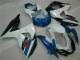 Carénage ABS Suzuki GSXR 1000 K9 2009-2016 - Bleu Blanc
