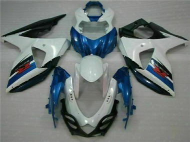 Carénage ABS Suzuki GSXR 1000 K9 2009-2016 - Bleu Blanc