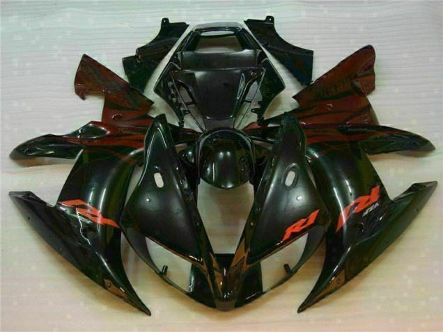 Carénage ABS Yamaha R1 2002-2003 - Noir Carénage ABS Yamaha R1 2002-2003 - Noir