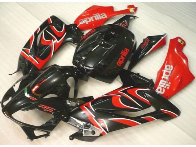 Carénage Aprilia RS 125 2006-2011 - Noir Rouge Carénage Aprilia RS 125 2006-2011 - Noir Rouge