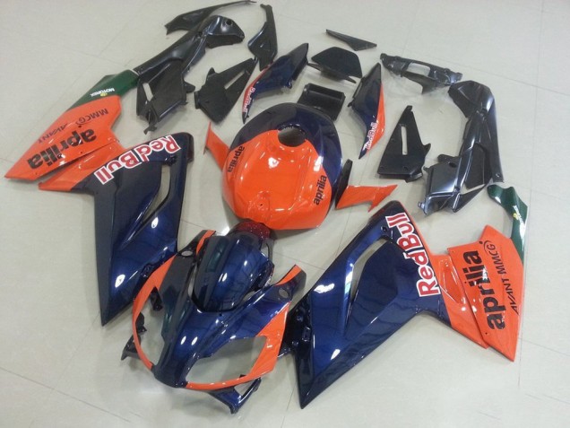 Carénage Aprilia RS 125 2006-2011 - Orange et Bleu Foncé Carénage Aprilia RS 125 2006-2011 - Orange et Bleu Foncé