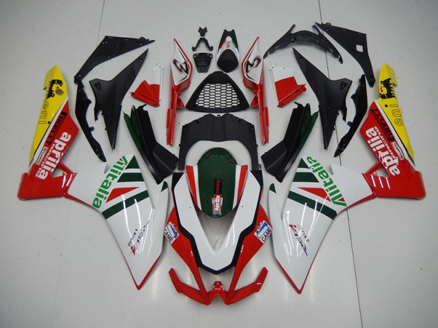 Carénage Aprilia RSV4 2009-2015 - Blanc Rouge Alitalia Carénage Aprilia RSV4 2009-2015 - Blanc Rouge Alitalia