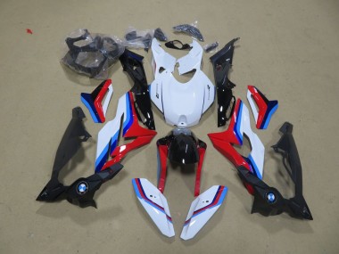 Carénage BMW S1000R 2017-2018 - Blanc Bleu Rouge Noir