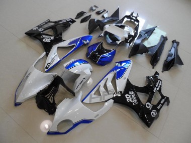 Carénage BMW S1000RR 2009-2014 - Blanc Bleu