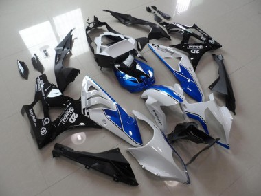 Carénage BMW S1000RR 2009-2014 - Blanc Bleu Noir
