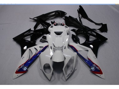 Carénage BMW S1000RR 2009-2014 - Blanc Noir Bleu