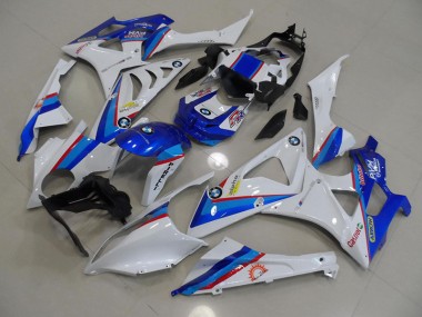 Carénage BMW S1000RR 2009-2014 - Bleu Blanc