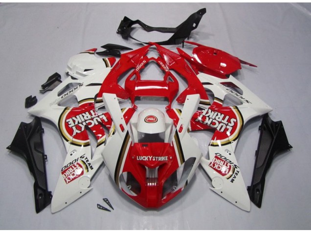 Carénage BMW S1000RR 2009-2014 - Rouge Blanc Lucky Strike Carénage BMW S1000RR 2009-2014 - Rouge Blanc Lucky Strike