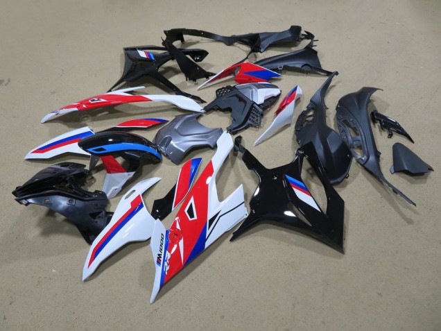 Carénage BMW S1000RR 2019-2021 - Noir Blanc Rouge Bleu Carénage BMW S1000RR 2019-2021 - Noir Blanc Rouge Bleu