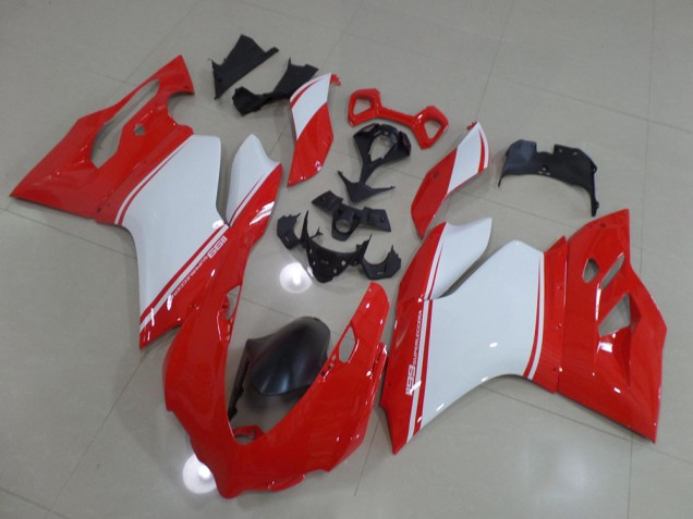 Carénage Ducati 1199 2011-2014 - Rouge Blanc Carénage Ducati 1199 2011-2014 - Rouge Blanc