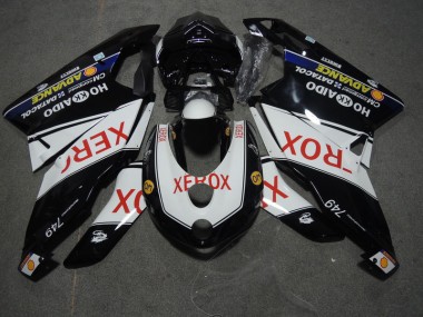 Carénage Ducati 749 2005-2006 - Noir Blanc Xerox