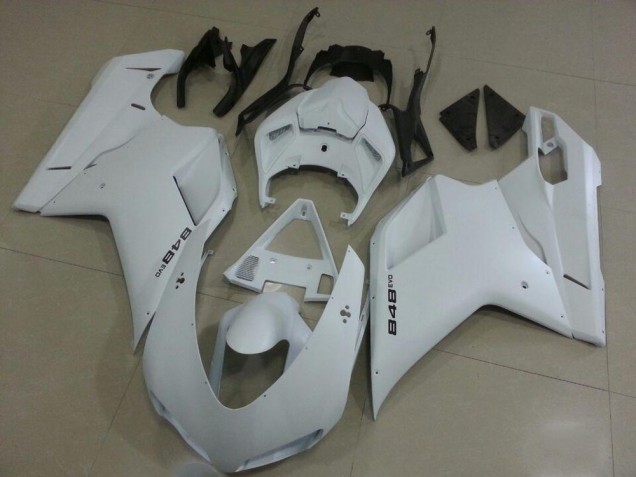 Carénage Ducati 848 1098 1198 2007-2014 - Matte Blanc Carénage Ducati 848 1098 1198 2007-2014 - Matte Blanc