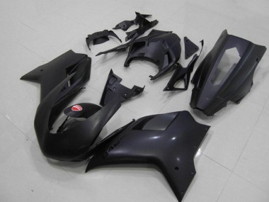 Carénage Ducati 848 1098 1198 2007-2014 - Noir Mat Courses Verision