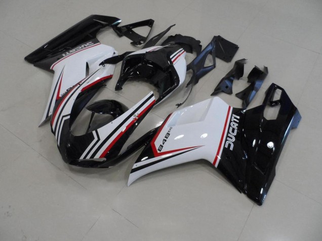 Carénage Ducati 848 1098 1198 2007-2014 - Noir Tricolore Carénage Ducati 848 1098 1198 2007-2014 - Noir Tricolore