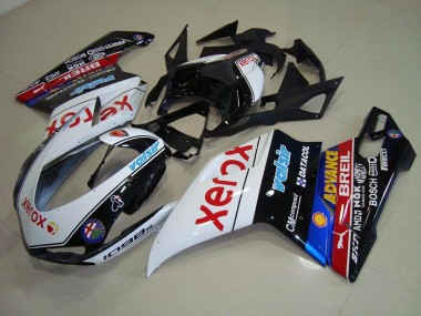 Carénage Ducati 848 1098 1198 2007-2014 - Noir Xerox
