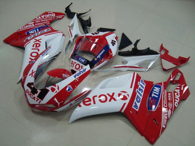Carénage Ducati 848 1098 1198 2007-2014 - Spécial Xerox Carénage Ducati 848 1098 1198 2007-2014 - Spécial Xerox
