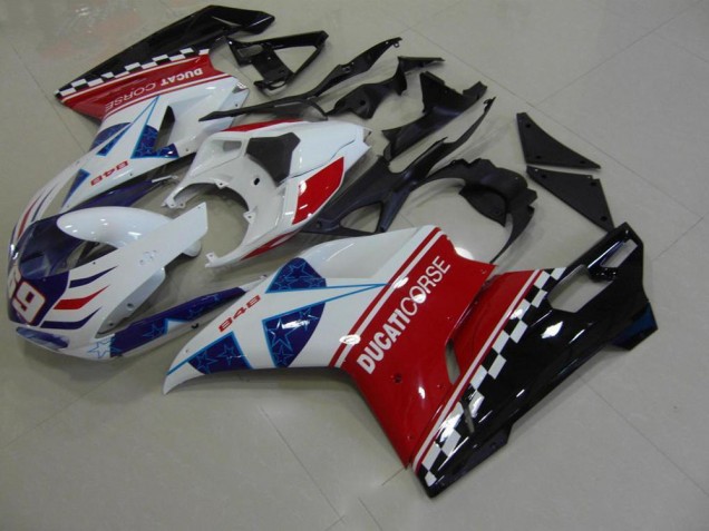 Carénage Ducati 848 1098 1198 2007-2014 - Étoile Carénage Ducati 848 1098 1198 2007-2014 - Étoile