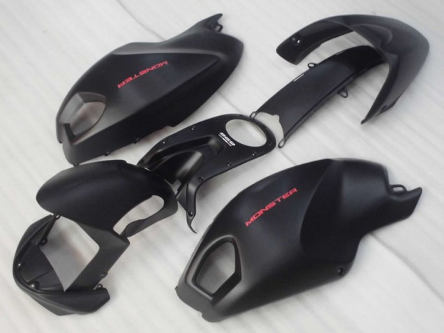 Carénage Ducati Monster 696 2008-2012 - Noir Rouge Monster Carénage Ducati Monster 696 2008-2012 - Noir Rouge Monster