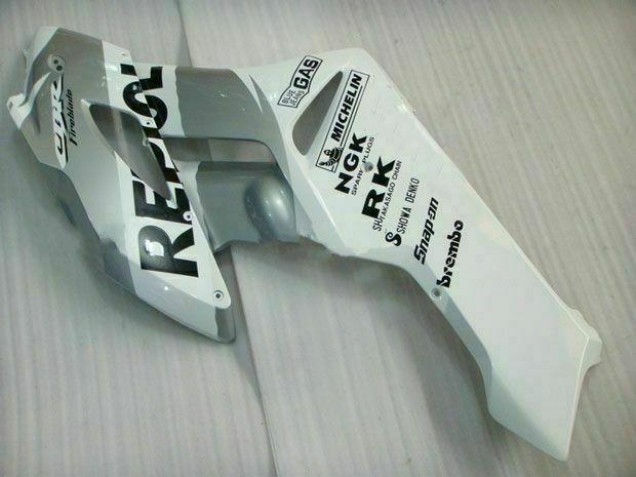 Carénage Honda CBR 1000 RR 2004-2005 - Argent Blanc Repsol