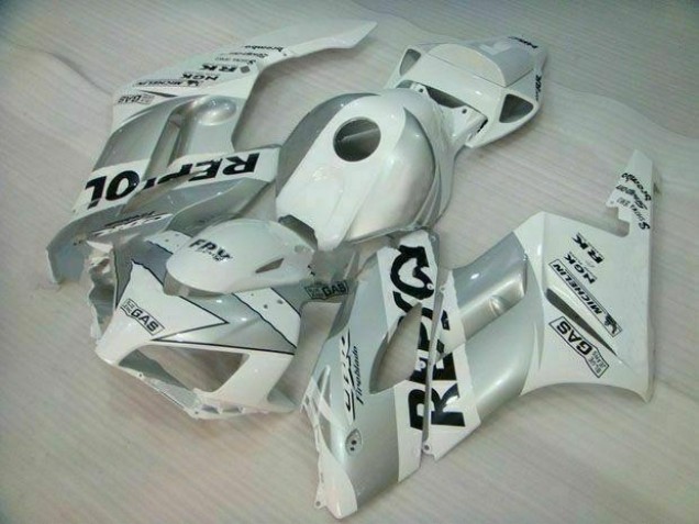 Carénage Honda CBR 1000 RR 2004-2005 - Argent Blanc Repsol