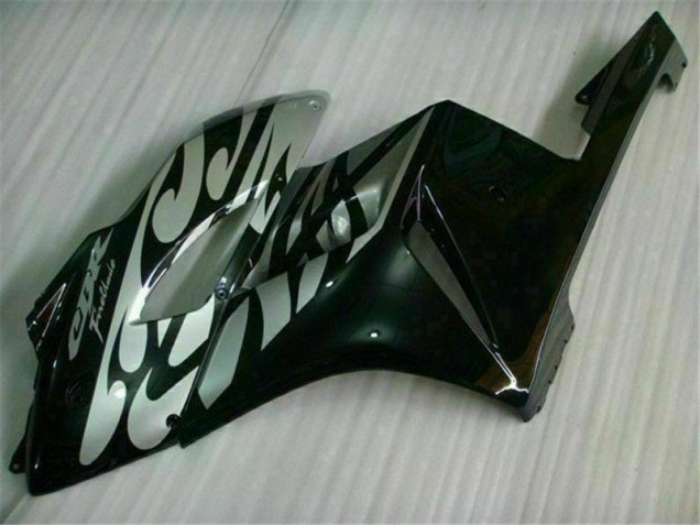 Carénage Honda CBR 1000 RR 2004-2005 - Argent Noir Carénage Honda CBR 1000 RR 2004-2005 - Argent Noir