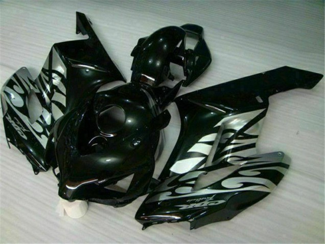 Carénage Honda CBR 1000 RR 2004-2005 - Argent Noir Carénage Honda CBR 1000 RR 2004-2005 - Argent Noir