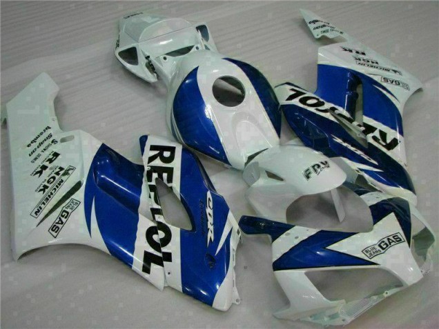 Carénage Honda CBR 1000 RR 2004-2005 - Blanc Bleu Repsol Carénage Honda CBR 1000 RR 2004-2005 - Blanc Bleu Repsol