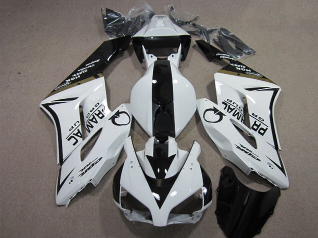 Carénage Honda CBR 1000 RR 2004-2005 - Blanc Noir PRAMAC Carénage Honda CBR 1000 RR 2004-2005 - Blanc Noir PRAMAC