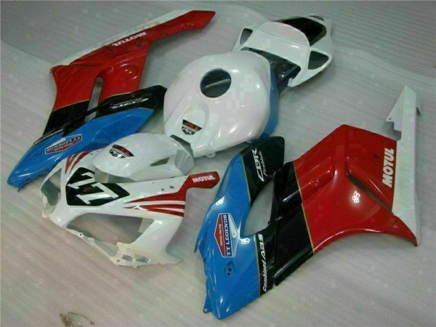 Carénage Honda CBR 1000 RR 2004-2005 - Blanc Rouge 77 Carénage Honda CBR 1000 RR 2004-2005 - Blanc Rouge 77