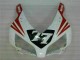 Carénage Honda CBR 1000 RR 2004-2005 - Blanc Rouge 77 Carénage Honda CBR 1000 RR 2004-2005 - Blanc Rouge 77