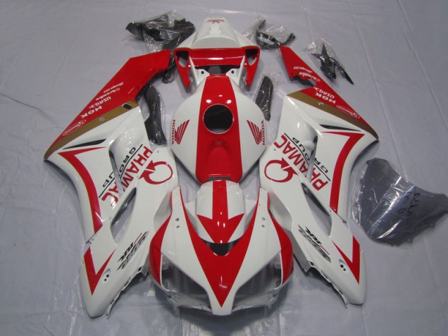 Carénage Honda CBR 1000 RR 2004-2005 - Blanc Rouge PRAMAC Carénage Honda CBR 1000 RR 2004-2005 - Blanc Rouge PRAMAC