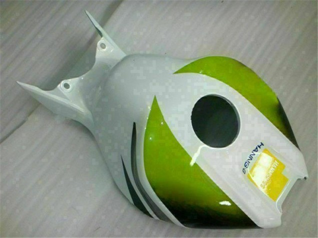 Carénage Honda CBR 1000 RR 2004-2005 - Blanc Vert Hannspree 52 Carénage Honda CBR 1000 RR 2004-2005 - Blanc Vert Hannspree 52