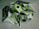 Carénage Honda CBR 1000 RR 2004-2005 - Blanc Vert Hannspree 52 Carénage Honda CBR 1000 RR 2004-2005 - Blanc Vert Hannspree 52