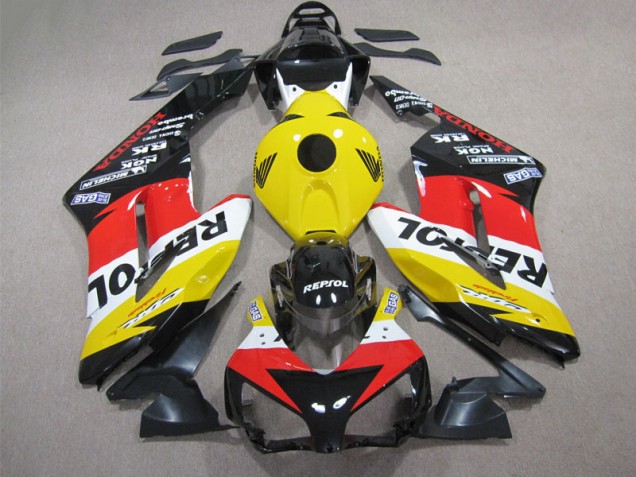 Carénage Honda CBR 1000 RR 2004-2005 - Jaune Rouge Repsol Carénage Honda CBR 1000 RR 2004-2005 - Jaune Rouge Repsol