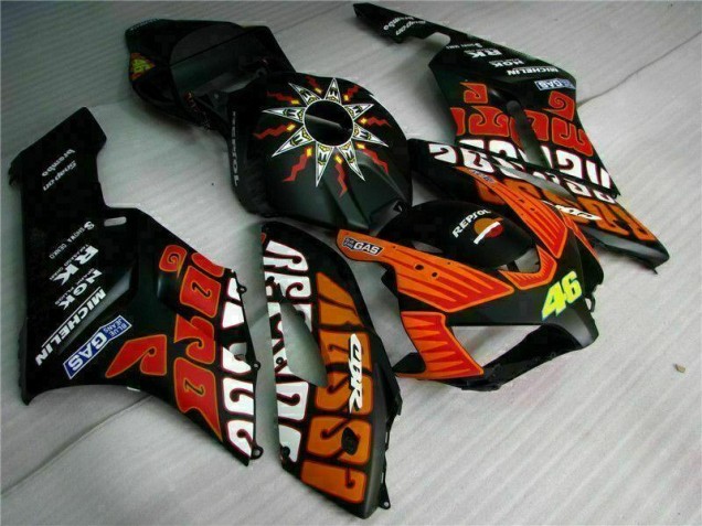 Carénage Honda CBR 1000 RR 2004-2005 - Noir Orange