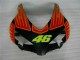 Carénage Honda CBR 1000 RR 2004-2005 - Noir Orange