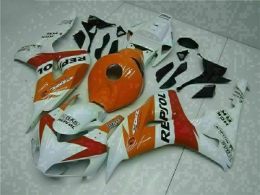 Carénage Honda CBR 1000 RR 2004-2005 - Orange Blanc Repsol