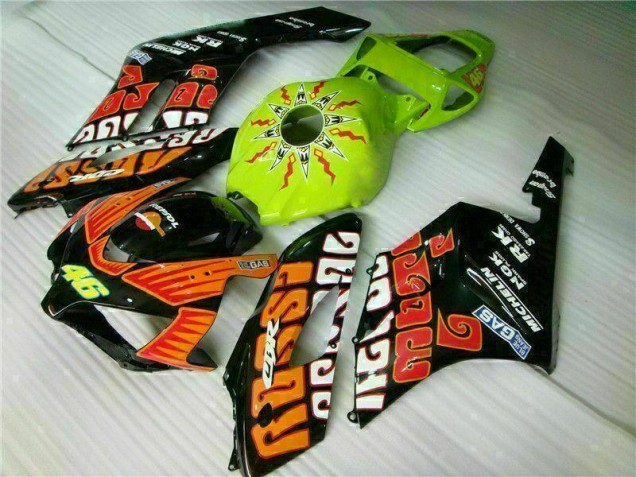 Carénage Honda CBR 1000 RR 2004-2005 - Orange Vert