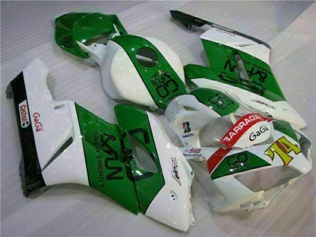 Carénage Honda CBR 1000 RR 2004-2005 - Vert Blanc Carénage Honda CBR 1000 RR 2004-2005 - Vert Blanc