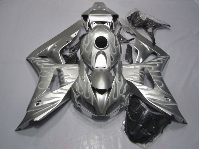 Carénage Honda CBR 1000 RR 2006-2007 - Argent Flamme Carénage Honda CBR 1000 RR 2006-2007 - Argent Flamme