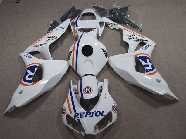 Carénage Honda CBR 1000 RR 2006-2007 - Blanc Bleu Repsol Carénage Honda CBR 1000 RR 2006-2007 - Blanc Bleu Repsol
