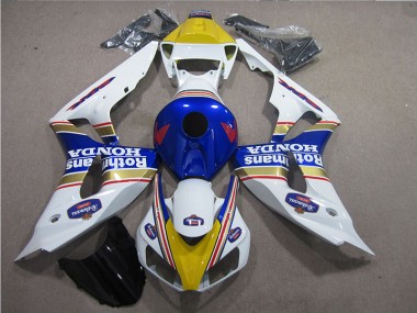 Carénage Honda CBR 1000 RR 2006-2007 - Blanc Bleu Rothmans