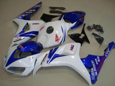 Carénage Honda CBR 1000 RR 2006-2007 - Blanc et Bleu