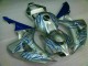 Carénage Honda CBR 1000 RR 2006-2007 - Bleu Flamme Argent Carénage Honda CBR 1000 RR 2006-2007 - Bleu Flamme Argent