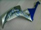 Carénage Honda CBR 1000 RR 2006-2007 - Bleu Flamme Argent Carénage Honda CBR 1000 RR 2006-2007 - Bleu Flamme Argent