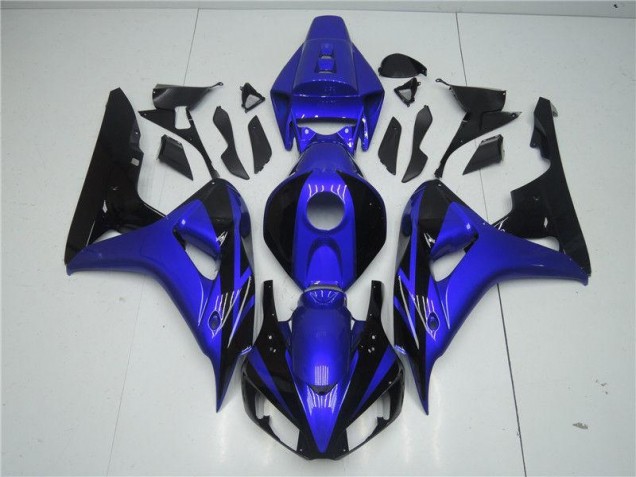 Carénage Honda CBR 1000 RR 2006-2007 - Bleu Noir
