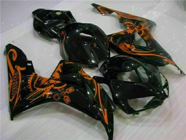Carénage Honda CBR 1000 RR 2006-2007 - Brun Noir Carénage Honda CBR 1000 RR 2006-2007 - Brun Noir