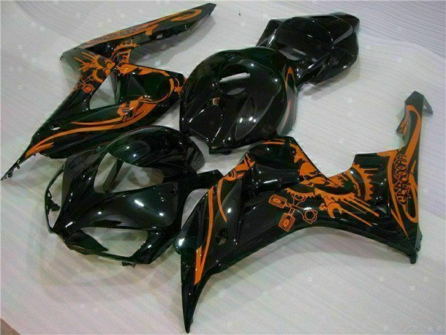 Carénage Honda CBR 1000 RR 2006-2007 - Brun Noir Carénage Honda CBR 1000 RR 2006-2007 - Brun Noir