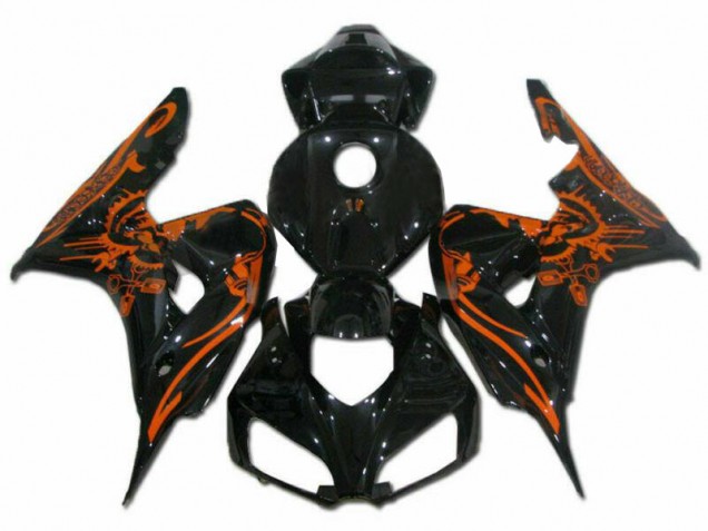 Carénage Honda CBR 1000 RR 2006-2007 - Brun Noir Carénage Honda CBR 1000 RR 2006-2007 - Brun Noir